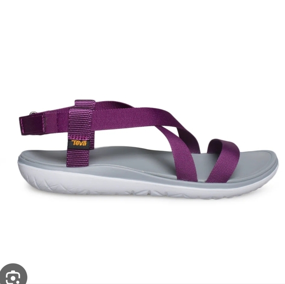 Teva Terra Float Livia Dark Purple Sandals - Women's Size 9 - Picture 1 of 8